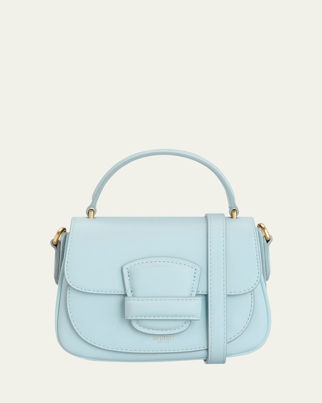 Carter Mini Flap Leather Shoulder Bag